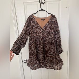 Long sleeve, short dress dress